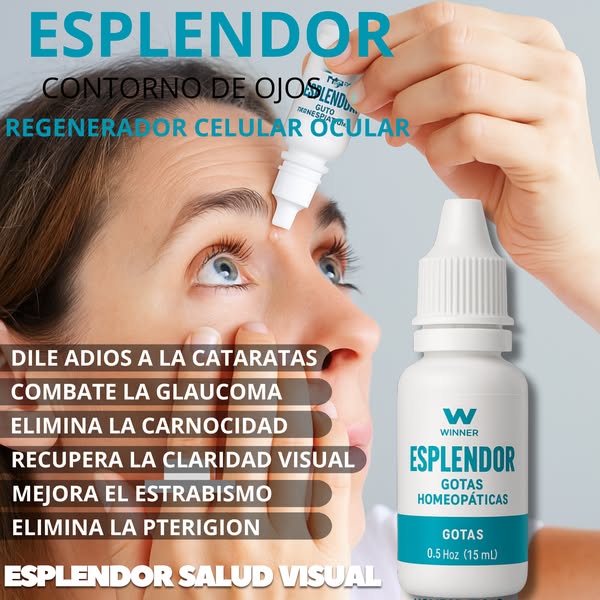 ESPLENDOR – Fórmula Natural para el Cuidado Diario de los Ojos