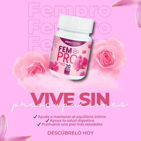 🌺 Probióticos FEM PRO