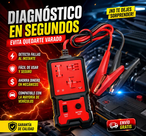 🔋 Detecta la falla antes de que te deje botado”