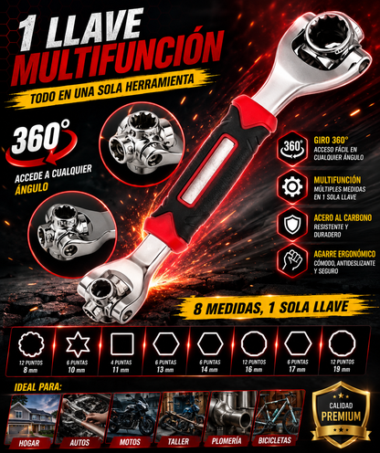 llave 4 en 8