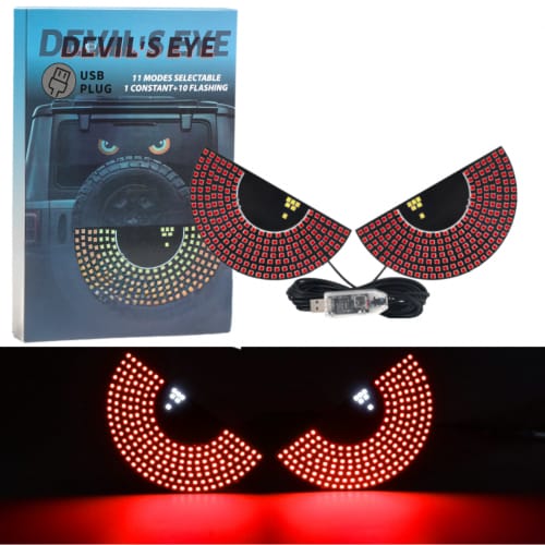 Luces para tu vehiculo, ojos de diablo