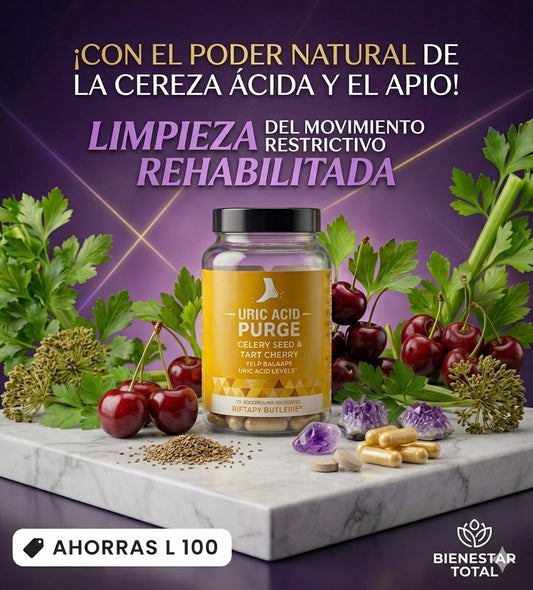 URIC ACID PURGE  Apoyo natural para tu bienestar