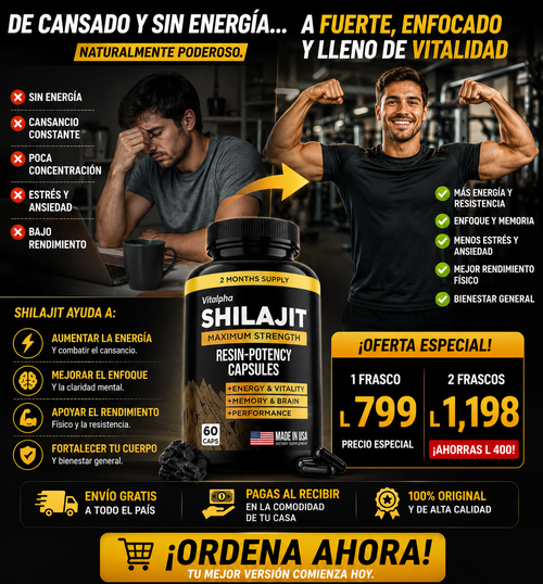SHILAJIT ⚡ Despídete Del Cansancio y Rinde al Máximo 🔥